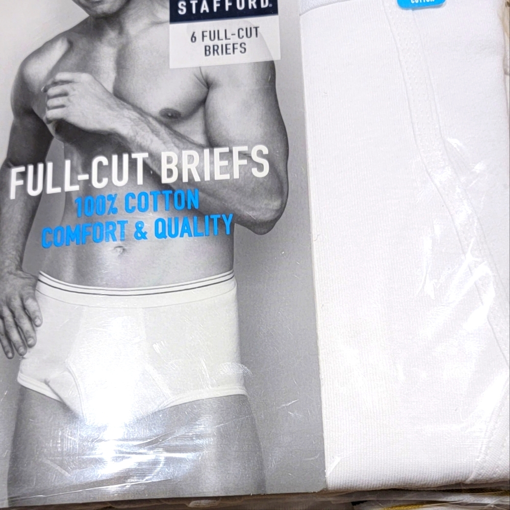 Stafford White Briefs M